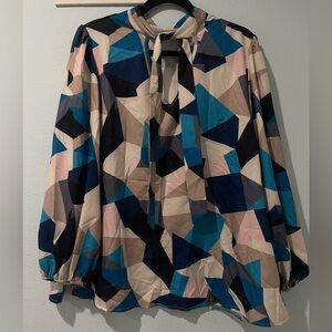 Geometric Dress Shirt